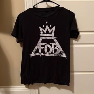 Vintage Old School Fall Out Boy Small Women’s Tee